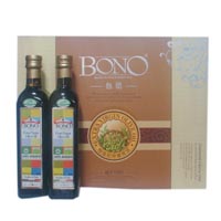 BONO包锘意大利原装进口双认证有机特级初榨橄榄油500mＬ＊2精装礼盒